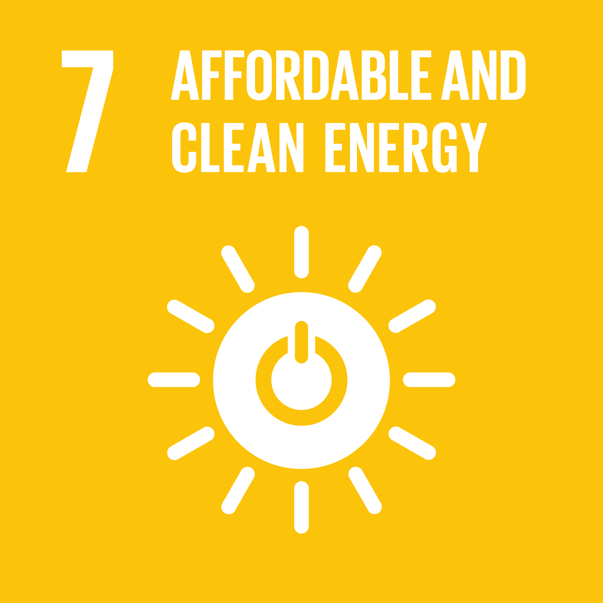 Sustainable development goals logo